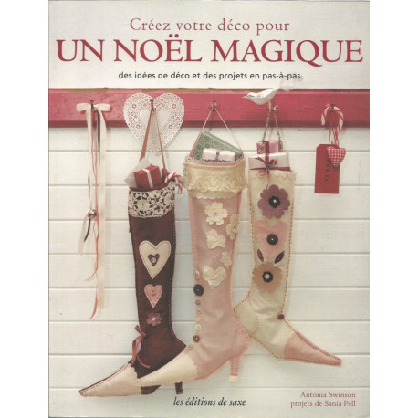 (LIVRESFETES) NOEL LIVRE CREEZ VOTRE DECO POUR UN NOEL MAGIQUE - Achetez à Saint-Claude