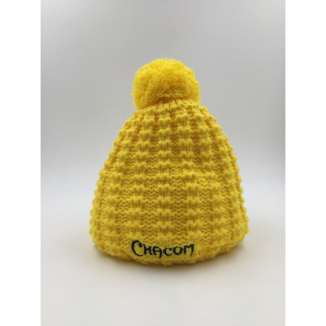 Bonnet Pompon Chacom Jaune Bonnet Pompon Chacom Jaune