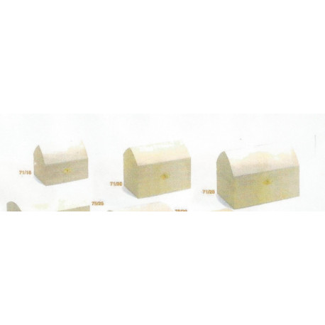 (BOIS BRUT) COFFRETS GOTHIQUES EN BOIS BLANC A DECORER (BOIS BRUT) COFFRETS GOTHIQUES EN BOIS BLANC A DECORER