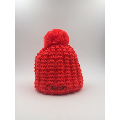 Bonnet Pompon Chacom Orange Bonnet Pompon Chacom Orange