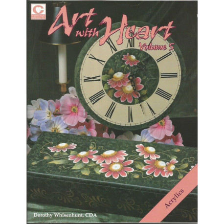 (LIVRESB) LIVRES DE PEINTURE SUR BOIS ART WITH HEART 5 de Dorothy WHISENHUNT