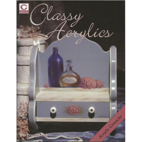 (BOIS) LIVRE DE PEINTURE SUR BOIS CLASSY ACRYLICS de Sue PRUETT (BOIS) LIVRE DE PEINTURE SUR BOIS CLASSY ACRYLICS de Sue PRUETT