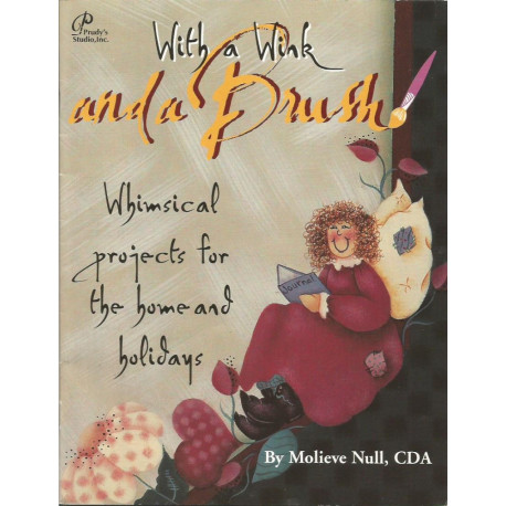 (BOIS) LIVRE PEINTURE SUR BOIS WITH A WINK AND A BRUSH de Molieve NULL (BOIS) LIVRE PEINTURE SUR BOIS WITH A WINK AND A BRUSH de Molieve NULL