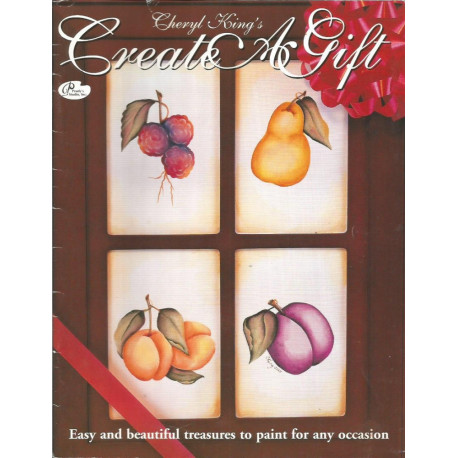 (BOIS) LIVRE PEINTURE SUR BOIS CREATE A GIFT de Cheryl KING (BOIS) LIVRE PEINTURE SUR BOIS CREATE A GIFT de Cheryl KING