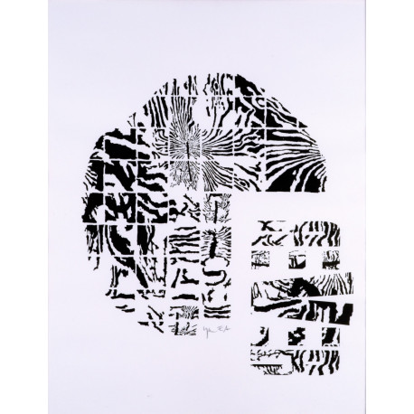 YaNn Perrier - Rêver - Estampe sérigraphiée YaNn Perrier - Rêver - Estampe sérigraphiée