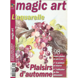 (DESSIN) MAGIC ART AQUARELLE PLAISIRS D'AUTOMNE Editions de Saxe