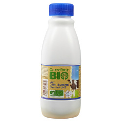 lait demi-écrémé Carrefour Bio