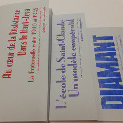 Lot 3 livrets « DIAMANT » + « AU CŒUR DE LA RÉSISTANCE » + « L’ÉCOLE DE SAINT-CLAUDE »
