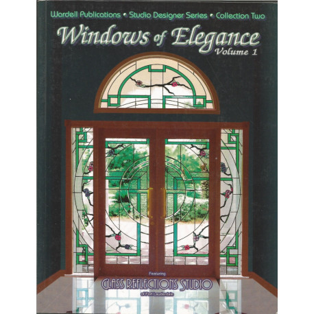 (LIVRESVI) LIVRE MODELE VITRAIL WINDOWS OF ELEGANCE 1