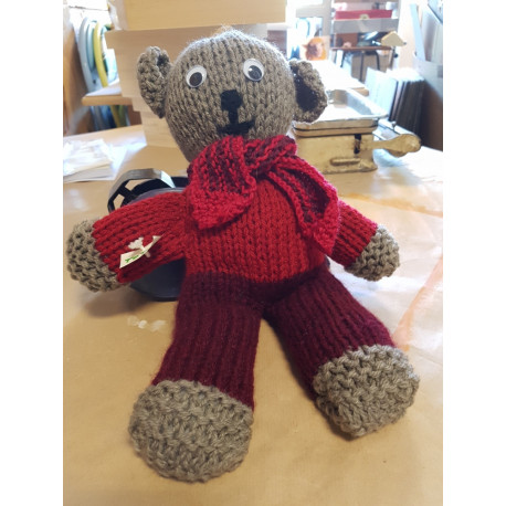 (LAINE) EDITIONS NOUNOURS TRICOTE MAIN (LAINE) EDITIONS NOUNOURS TRICOTE MAIN