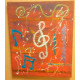 (GALERIE) Tableau acrylique sur toile 45/55 cm CLE DE SOL de Carole VINCENDEAU