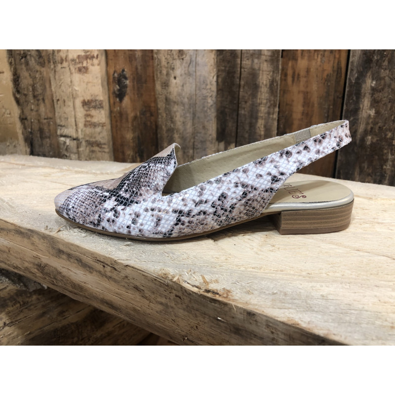 chaussure effet python