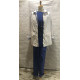 Ciré blanc, pull et pantalon bleu - ROUSS'LUNE