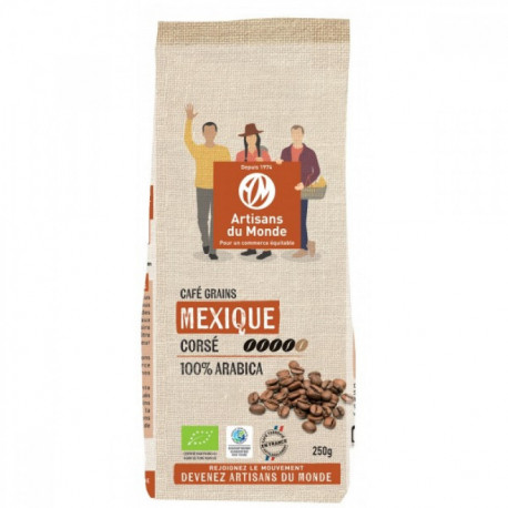 Café bio du Mexique en grains Café bio du Mexique en grains