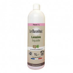 Flacon réutilisable lessive liquide - Le Marseillois